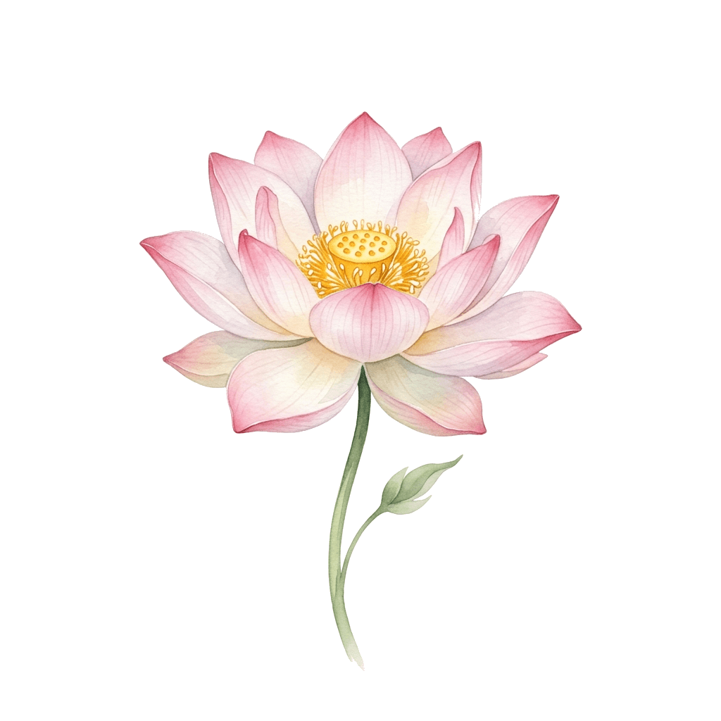 Sacred Blooming Lotus Decor